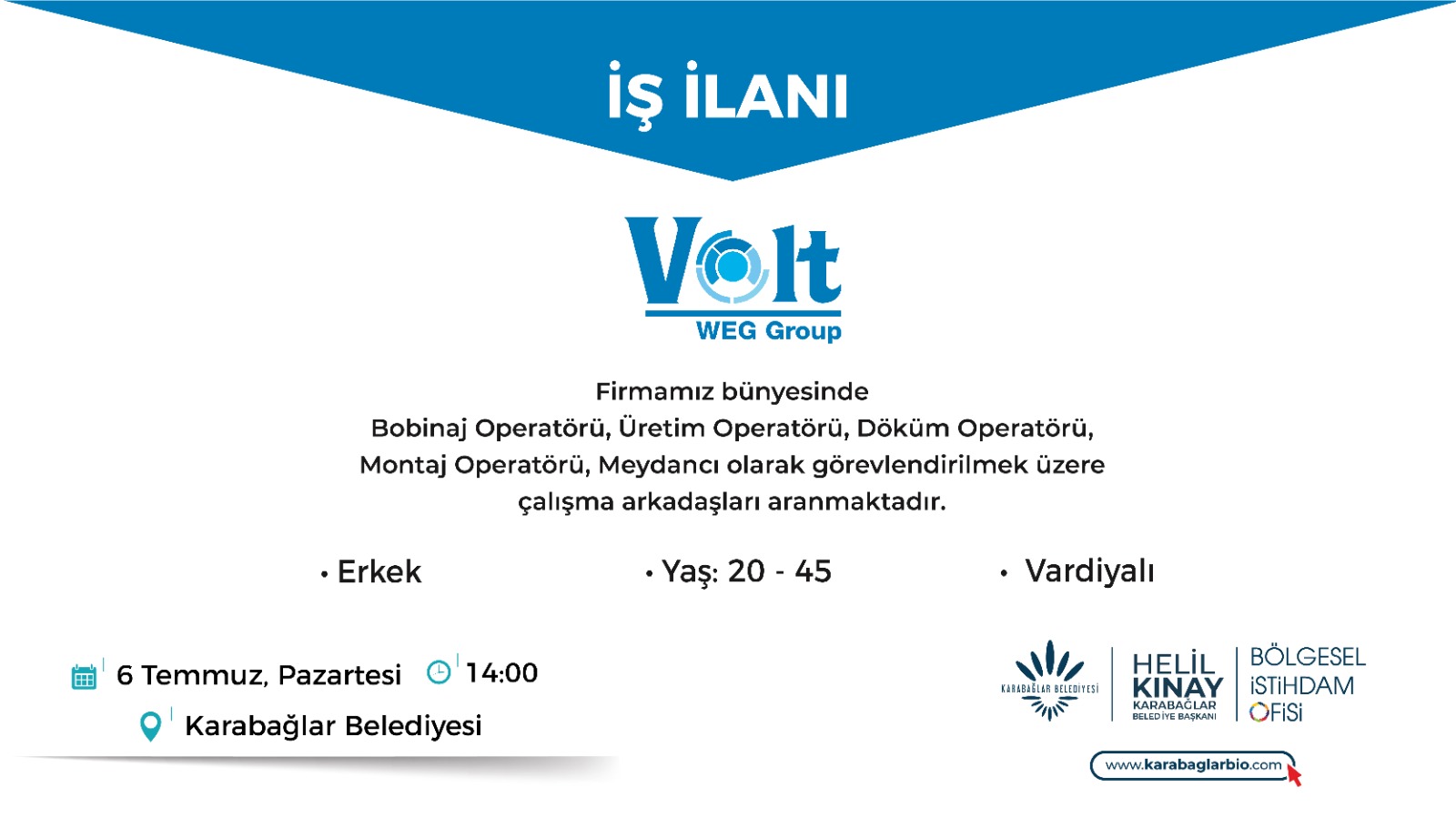 Bölgesel İstihdam Ofisi Toplu İş Görüşmesi